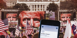 Twitter,YouTube,Facebook and Instagram all banned or suspended US President Donald Trump after the violent storming of the Capitol by a mob of his supporters.