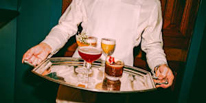Cocktails at Club Felix.