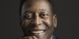 Pele had been in hospital for almost a month.