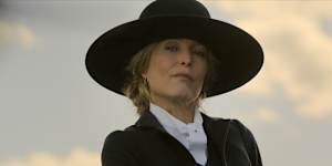 Gillian Anderson as Constance Van Ness in The Abandons.