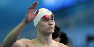 The Court of Arbitration for Sport will hear the case against Chinese swimmer Sun Yang,pictured,next week.