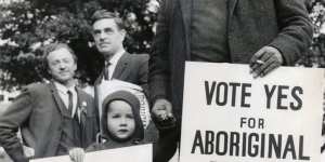 The 1967 referendum on Aboriginal rights resulted in a 90 per cent ‘yes’ vote.