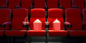 Working at the cinema felt cooler than working at the supermarket or a fast-food chain.