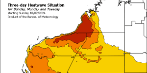 Heatwaves are set to continue in WA this week.