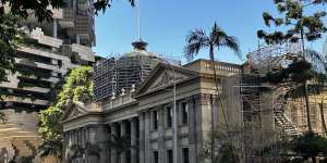 Customs House to get a new roof,and a temporary new look