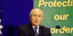 John Howard and his ministers ensured border security and anti-terrorism policies consumed the debate.