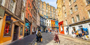 A unique walking tour offers a unique glimpse of Edinburgh