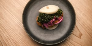 A latecomer to the bao party,but James'chicken version is a keeper. 