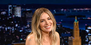 Actor Sienna Miller has welcomed her third child at the age of 44.