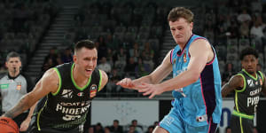 Mitch Creek starred for South East Melbourne Phoenix in their win over the New Zealand Breakers.