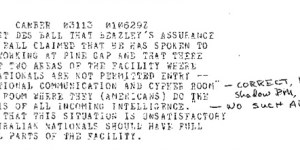 Close up:the mysterious handwritten addendum to a US diplomatic cable