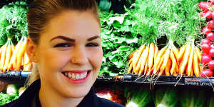 Belle Gibson in happier times. 