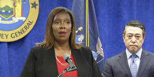 New York Attorney-General Letitia James has been investigating the Trump Organisation for two years. 
