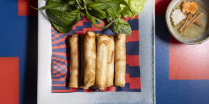 Go-to dish:Spring rolls.