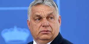Hungarian President Viktor Orban.