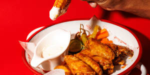 Look out for classic buffalo wings (or garlic-and-parmesan) at JollyGood Diner,Collingwood,on Wednesdays.