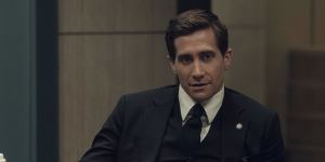 Jake Gyllenhaal as Rusty Sabich in the TV series Presumed Innocent.