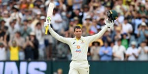 Carey gets a kick out of Test cricket