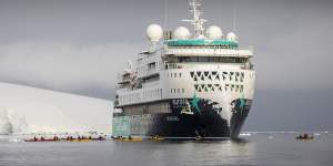 Aurora Expeditions’ MV Sylvia Earle.