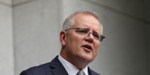 Prime Minister Scott Morrison says Australia is considering near term emissions reduction targets. 