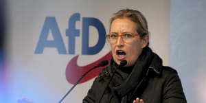 Alice Weidel,one of the AfD’s leaders,has called for Germany to hold a parliamentary election.