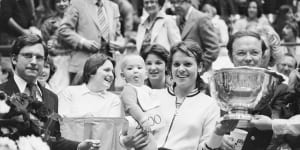 The tennis-superstar mum:It’s the birth of a new era – almost
