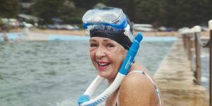 Swimmer Margie Charlton said the Palm Beach Rockpool is in a “terrible state of disrepair”.