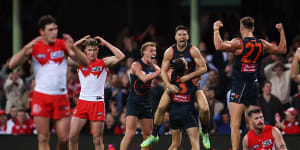 Giants chase another record win,but coach warns of complacency against Swans