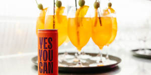 Yes You Can non-alcoholic spritz in a can.