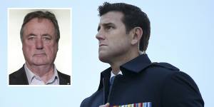 Ben Roberts-Smith and Mick Keelty (inset).