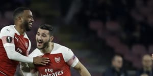 Arsenal,Chelsea reach final four in Europa League