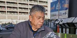 Andres Maghacut frequents the Mascot Return and Earn depot three or four times a week.
