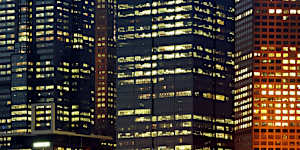 The desire for views in the best buildings has tightened supply and raised rents.