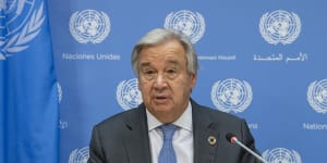 UN Secretary General António Guterres says the even distribution of vaccines is an obscenity.