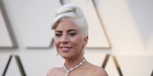 Singer Lady Gaga at the 2019 Oscars.