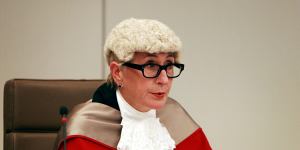 Justice Elizabeth Fullerton presided over the criminal trial of two former Labor ministers,Ian Macdonald and Eddie Obeid and Mr Obeid’s son Moses. 