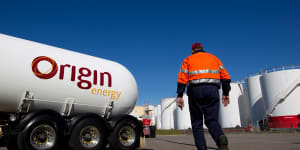 Origin Energy has flagged an upgrade to profits.