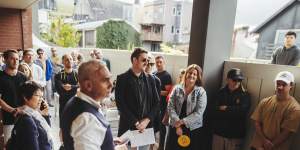 The Redfern apartment fetched $1,362,000 at auction.