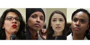 Donald Trump used Twitter to attack Democratic congresswomen Rashida Tlaib,Ilhan Omar,Alexandria Ocasio-Cortez and Ayanna Pressley.