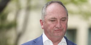 Barnaby Joyce avoids Nationals rebuke after party room apology