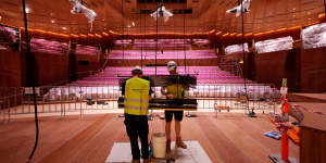 A look inside the Sydney Opera House as it prepares to unveil the result its historic $275 million of upgrade. Video by Tom Compagnoni and Billie Elder.