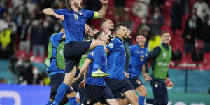 Team spirit:Italy have been a remarkable collective in Euro 2020.