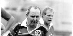 Alan Jones had a successful tenure as Wallabies coach. He is pictured in 1987.