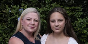 Amanda Kercher Hack and her daughter Scarlett Hack - the first child to have a heart transplant at the Childrens Hospital at Westmead.