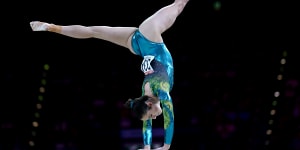 Gymnastics shock as McDonald beats Godwin to gold,Bull claims silver