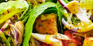 Cordon bleu salad.