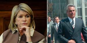 Left,Martha Stewart,the homemaker impresario jailed for insider trading,and right,John Gotti,the head of New York’s Gambino crime family,whom Comey helped bring to justice as a young prosecutor.