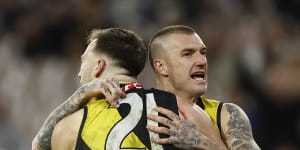 Dustin Martin is widely regarded as one of the AFL’s million-dollar men.