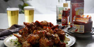Gochujang (right) is essential for Korean fried chicken.