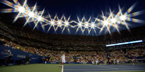 The Bernard Tomic match against Andy Roddick at Arthur Ashe Stadium back in 2012 that Pat Rafter labelled ‘a disgrace’ at the time.